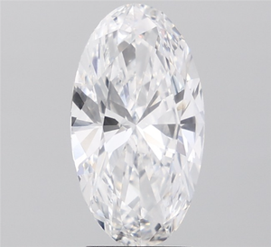 Diamante ecológico de 3.03 CT, corte Moval, color E, VS1, cultivado en laboratorio, CVD, pulido a mano en India, para la fabricación de joyas, anillos y pendientes. - Product Image 4