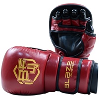 Blaze Fight Wear MMA Sparring Gants pour Muay Thai & BJJ Training Grappling Punching Bag Boxe Arts Martiaux Sparring Gloves