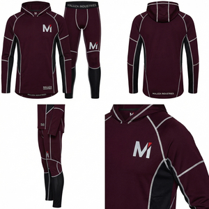 Ensemble de survêtement de luxe haute performance, coupe ajustée, respirant, 100 % polyester, pour l'été, idéal pour la gym et le yoga, pour professionnels - Product Image 6