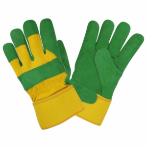 Gants de sécurité en cuir de vachette pleine fleur haute performance, nouvelle conception, pour travaux industriels, construction, jardinage, avec doublure en coton tricoté - Product Image 4