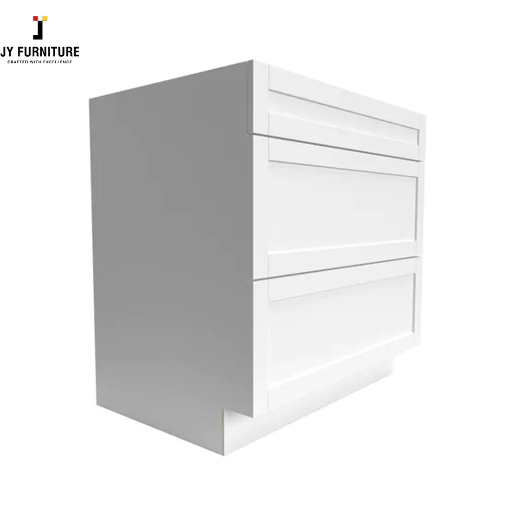 matte style white color best sell sandwich wood kitchen cabinet for villa and resort with best quality