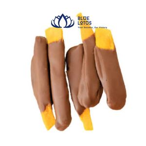 Mangues séchées de qualité supérieure enrobées de chocolat, collation éco-responsable - Product Image 1