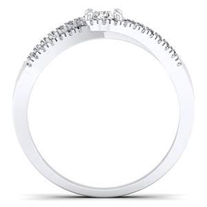 Anillo Solitario REYES de Plata de Ley 925 de Alta Calidad con Corte Ovalado y Moissanita de 0.56Ct para Mujer, Regalo de Compromiso, Joyería Fina - Product Image 4