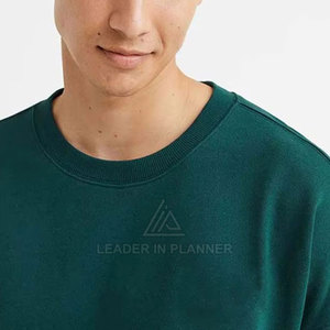 เสื้อสเวตเชิ้ตผู้ชายแบบสวมใส่สบาย ผลิตจากโพลีเอสเตอร์ ขายดี ทนทาน เสื้อผ้าผู้ชายแบบพื้นฐาน ทรงโอเวอร์ไซส์ - Product Image 5