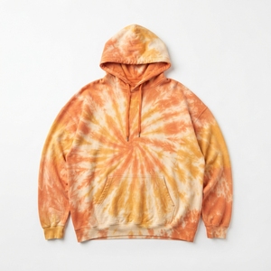 OEM ODM Custom Spiral <b>Tie</b> <b>Dye</b> Hoodie Cotton Polyester Heavy Blend Drop Shoulder Hooded <b>Sweatshirt</b> Bulk Supplier - Product Image 3