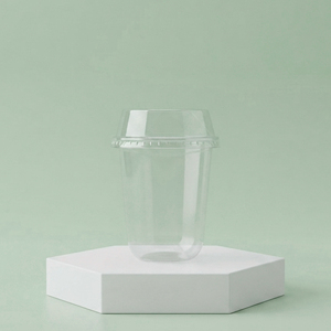 Gobelet en plastique PP transparent du Vietnam avec couvercle pour boissons à emporter, café, 360/500/650/700 ml - Product Image 1