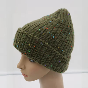 Wholesale Manufacture Top Best Quality <b>Winter</b> Warmly Custom Knitted Jacquard Beanie Hat Custom Logo Hats Made In Pakistan - Product Image 5