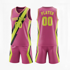 Your Team Customizable for Green Basketball Jersey Set V-Neck Sleeveless Sublimated Print Quick Dry Breathable Polyester All - Product Image 5