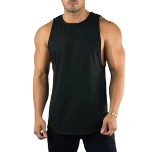 Débardeur Homme en Polyester Respirant Couleur Unie Col Rond Décontracté pour Fitness et Entraînement – T-shirt Musculaire Sans Manches Tricoté Violet Clair - Product Image 6