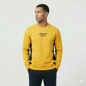 Sudadera de Hombre 2024, Corte Regular, Estilo Casual Básico, Mezcla de Algodón, Hecha en Pakistán, Transpirable, Ecológica y de Alta Calidad - Product Image 4