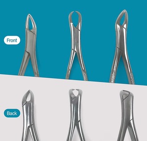 Pinzas Apicales Manuales de Alta Resistencia para Uso Dental, Pinzas de Extracción Tipo Cuerno de Vaca para Molares Inferiores, Atraumáticas - Product Image 5
