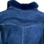 Genuine Leather <b>Shearling</b> <b>Jacket</b> <b>Men's</b> Winter Aviator Coat Soft Fur Lining Premium Warm Biker Outerwear Timeless Fashion - Product Image 6