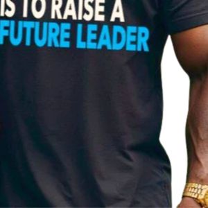 T-shirt à manches courtes pour adolescents noirs, imprimé graphique à lettres, col rond en coton, style décontracté, haut tendance pour jeunes, streetwear quotidien - Product Image 4