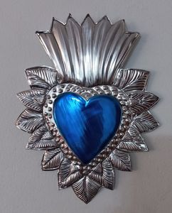 Brass Heart Inspiration Golden Heart <b>Wall</b> Decoration Crown Heart for Home <b>Decor</b> - Product Image 3