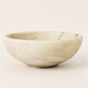 Bol en pierre naturelle de luxe, bol à fruits minimaliste en marbre, centre de table écologique pour la décoration de la maison et des hôtels - Product Image 5