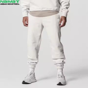 Heavy Weight Dense Fabric Winter Track Suit <b>Men</b> Thick Warm <b>Pullover</b> Sweatshirt Tapered Joggers Matching Outfit Sets - Product Image 4