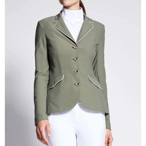 Chemise de concours équestre pour femmes, modèles et logos personnalisés, vente en gros, veste d'équitation, veste de concours pour femmes en plein air - Product Image 5