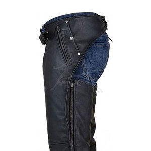 Stylish Full Leather <b>Chaps</b> Genuine Leather Full <b>Chaps</b> Featuring Classic Design And Premium Comfort - Product Image 6