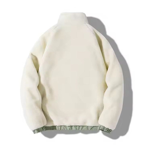Men's Winter Coat Fleece <b>Jacket</b> Solid Color Pockets Fleece <b>Zip</b> <b>up</b> <b>Jacket</b> Factory Customized Sherpa Fleece <b>Jacket</b> - Product Image 4