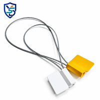 Sceau de câble métallique anti-effraction à diamètre réglable RFID YSD-CS5110 pour le transport de conteneurs de marchandises