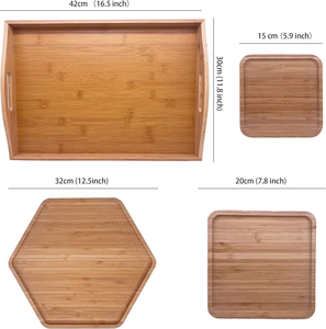 Plateaux en bois de haute qualité, vente directe d'usine à bas prix, plateaux en bois pour aliments, plateau en bois pour pizza - Product Image 4