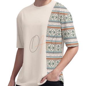 เสื้อยืดคอกลมสีขาวสำหรับผู้ชาย ผ้าฝ้าย 100% ทรงหลวม ระบายอากาศได้ดี เป็นมิตรต่อสิ่งแวดล้อม - Product Image 2