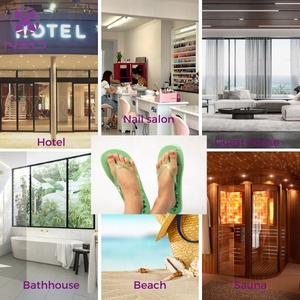 Pantoufles avec Logo personnalisé Offre Spéciale pour la plage d'été, sandales antidérapantes et souples 2023 - Product Image 4