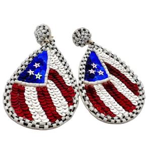 Luxury Beaded <b>Earrings</b> Handmade Statement Jewelry for Women At Best Price - Product Image 2