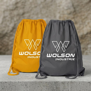 Sac de sport robuste et léger en PU imperméable avec compartiment à chaussures, fermeture à cordon, écologique pour le fitness et le cross-training - Product Image 3