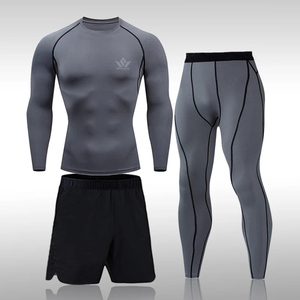 Ensemble de yoga 2 pièces pour femme : Soutien-gorge de sport à col rond et short taille haute extensible, respirant et à séchage rapide, pour le fitness et les activités sportives - Product Image 4