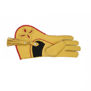 Gants de fauconnerie en cuir personnalisés, prix d'usine OEM ODM, qualité supérieure, confortables, durables, protection des mains, fournisseur - Product Image 5
