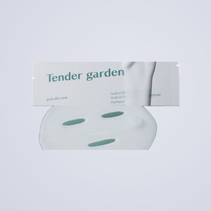 มาส์กหน้าเกาหลี K-Beauty Tender Garden Skin Renewal Cream Sheet Mask 1 แผ่น ผลิตในเกาหลี 30 กรัม บำรุงผิวหน้า - Product Image 1