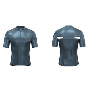 Rajput Group 2026 Men Short Sleeve <b>Cycling</b> Jersey Breathable Quick Dry Anti-UV Spandex/Polyester 140g Bike Shirt Full Zip Collar - Product Image 2