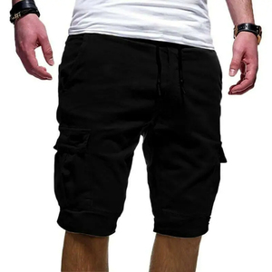 Pantalones Cortos Cargo para Hombre, los Más Demandados, al Mejor Precio, Color Granate Sólido, Transpirables, de Secado Rápido, Resistentes al Viento, Casuales, para Gimnasio, Entrenamiento, al Aire Libre, con Bolsillos, OEM - Product Image 4