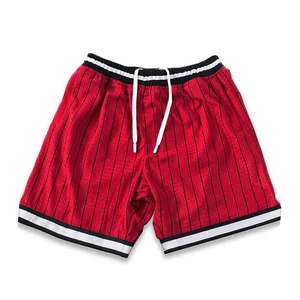 Pantalones Cortos de Lona de Color Sólido Personalizados, con Cordón, Bolsillos, Cintura Elástica, Tallas Grandes, Ropa de Equipo para Adultos, Transpirables, de Secado Rápido, 100% Algodón - Product Image 1