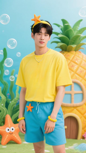 เสื้อยืดลำลองผู้ชาย FMF รุ่น Eco-Friendly ทรงปกติ แขนสั้น คอกลม ผ้าฝ้าย 95% + ผ้าสแปนเด็กซ์ 5% พิมพ์ลายด้านหน้า สไตล์เวียดนาม - Product Image 2