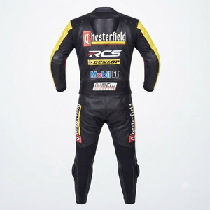Traje de Carreras Max Biaggi MotoCP Premium de Una Pieza Completo para Pista con Protectores Deslizantes OEM CE - Product Image 2