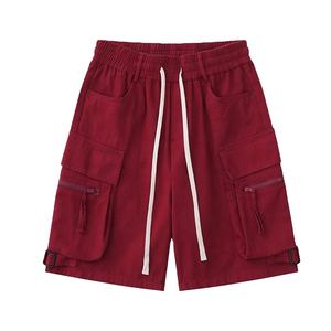 Nuevos shorts casuales de verano 2026 para mujer, shorts cargo con cordón, bolsillos, estilo urbano, holgados y extragrandes. - Product Image 5