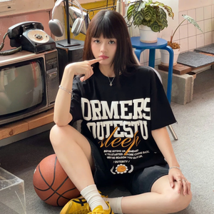 Camiseta Unisex de Talla Grande, Estilo Urbano, Transpirable, con Estampado, Hecha en Vietnam, ODM OEM, Poliéster/Algodón, Ecológica, de Secado Rápido - Product Image 1