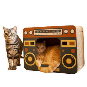 Vente flash : <span class=keywords><strong>Griffoir</strong></span> pour chat en forme de <span class=keywords><strong>cube</strong></span>, <span class=keywords><strong>griffoir</strong></span> pour chat en carton ondulé, nid pour chat - Product Image 1