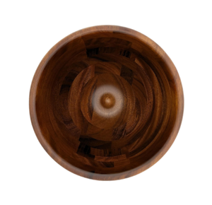 Bol mélangeur en bois de noyer massif de qualité supérieure pour batteur sur socle, fait main, adapté à la cuisine, sans danger pour les aliments, pour la pâtisserie et le pétrissage, en provenance du Vietnam - Product Image 2