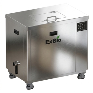 Máquina Compostadora de Residuos Alimenticios Domésticos Exbio Original de 50 kg/día, Ecológica, de Acero Inoxidable e Inodora - Product Image 1