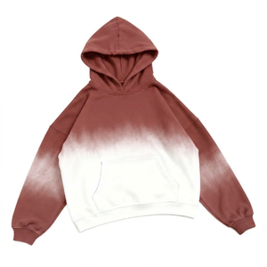 เสื้อฮู้ดดี้พรีเมียมแบบไล่สี ทรงโอเวอร์ไซส์ มีกระเป๋าจิงโจ้ ผ้าฟลีซ สกรีนโลโก้ได้ตามสั่ง สตรีทแวร์ ผู้ผลิตขายส่ง - Product Image 4
