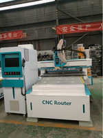 Routeur CNC RouterSTAR 1325 Atc à prix d'usine, commande Syntec NC Studio, moteur 9KW, zone de travail 1300x2500mm, 8 outils, bois