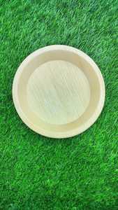 Plaque ronde normale de feuille de palmier Areca écologique de 8 pouces jetable et compostable pour les fêtes - Product Image 5