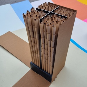 Cônes de javel et de papier non blanchi roulés à la main Pointes de verre et de bois Taille personnalisée Posséder votre marque King Size ronde en vrac approvisionnement d'usine - Product Image 6