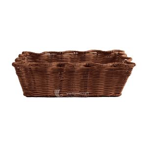 Hot Sale Woven Storage <b>Baskets</b> Set Of 2 <b>Tray</b> Nestable With Trendy Colors 2026 Multifunction Office Organizer - Product Image 1