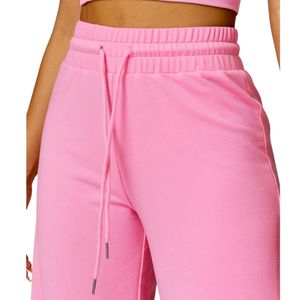 Pantalon décontracté pour femme 100 % coton, coupe ample, taille à cordon, respirant, OEM ODM, vente en gros - Product Image 3