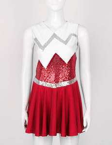 Ensembles de cheerleading en gros pour femmes, tenues d'entraînement personnalisées, uniformes de cheerleading de qualité supérieure pour la pratique et les performances - Product Image 2