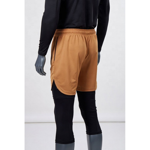 Shorts Awrah 2026 pour hommes, couleur unie, séchage rapide, avec cordon de serrage, taille mi-haute, décontractés, sportifs, OEM - Product Image 3